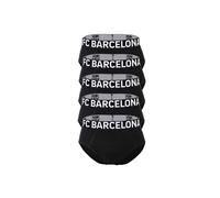 Slip FC BARCELONA "Slip FCB Men Briefs 5-Pack 5er Pack", Herren, Gr. S, schwarz, Obermaterial: 95% Baumwolle CO. 5% Elasthan EL., Unterhosen Slip (72879068-S) schwarz