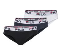Slip FILA "JUNIOR GIRL SLIP", Mädchen, Gr. 146/152, schwarz (schwarz, weiß navy), Obermaterial: 95% Baumwolle, 5% Elasthan, unifarben, normal, Unterhosen Slip, mit reibungsarmen Nähten (48453640-146)