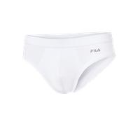 Slip FILA "MAN BRIEF", Herren, Gr. XL, 300, weiß, Single Jersey, Obermaterial: 95% Baumwolle, 5% Elasthan, körpernah, Unterhosen Slip, mit flach verarbeiteten Nähten, ohne Eingriff (63336806-XL) 300,