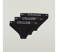 G-Star RAW Slips 3 Pack Schwarz S D23775-D516-4248-S