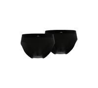 GÖTZBURG Herren Slips, 2er Pack - X-lastic, Unterwäsche, Unterhosen, Logo, einfarbig, schwarz, L Schwarz