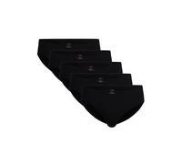 Slip GÖTZBURG "Slip 5er Pack", Herren, Gr. L, schwarz, Obermaterial: 100% Baumwolle CO., Unterhosen Slip (48625463-L) schwarz