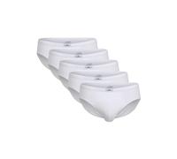 Slip GÖTZBURG "Slip 5er Pack", Herren, Gr. L, weiß, Obermaterial: 100% Baumwolle CO., Unterhosen Slip (94304758-L) weiß