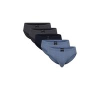 Götzburg Herren Sport-Slip 5er-Pack blau-dunkel-melange Größe 8