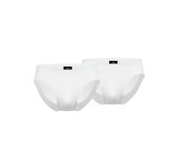 GÖTZBURG Herren Slips, 2er Pack - X-lastic, Unterwäsche, Unterhosen, Logo, einfarbig, weiß, XXL Weiß