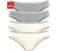 Slip grau-meliert / creme 40/42
