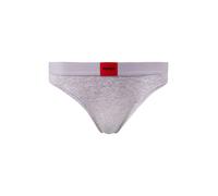 Slip HUGO UNDERWEAR "BRIEF RED LABEL", Damen, Gr. L (40), grau (medium grau 033), Jersey, Obermaterial: 93% Baumwolle, 7% Elasthan, unifarben, körpernah, Unterhosen Slip, mit elastischem Bund (7093071