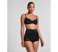 Slip HUNKEMÖLLER "Sculpting scuba high waisted brief", Damen, Gr. S, schwarz, 76% Polyamid, 24% Elasthan, Unterhosen Slip (22444127-S) schwarz