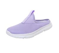 Slip in Schuhe Herren Sommer Mesh Atmungsaktiv Leicht Halbschuhe Slip on Sneaker Boss Orthopädische Schuhe Breite Füße Laufschuhe Sport Freizeitschuhe Bequem Barfußschuhe