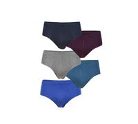 Slip JAN VANDERSTORM "5er Pack Sportslip ERBLIN", Herren, Gr. 3XL, blau (bunt), Obermaterial: 100% Baumwolle CO., Unterhosen Slip (89857728-XXXL) bunt