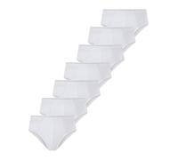 Slip JAN VANDERSTORM "7er Pack Slips GOEBOR", Herren, Gr. M-L, weiß, Obermaterial: 100% Baumwolle CO., Unterhosen Slip (50237120-ML) weiß