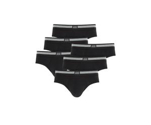 Slip JOCKEY "Cotton Stretch", Herren, Gr. XXL, schwarz, Single Jersey, Obermaterial: 95% Baumwolle, 5% Elasthan, unifarben, körpernah, Unterhosen Slip, mittlere Bundhöhe, ohne Eingriff, Multipack (231