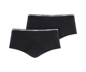 Slip JOCKEY "Modern Classic 1850", Herren, Gr. M, schwarz, Feinripp, Obermaterial: 100% Baumwolle, unifarben, Unterhosen Slip, mit Eingriff, atmungsaktiv, Stretchbund (99748501-M) schwarz