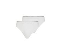 Slip JOCKEY "Slip Modern Classic Brief 2er Pack", Herren, Gr. XXL, weiß, Obermaterial: 100% Baumwolle CO., Unterhosen Slip (99447163-XXL) weiß