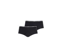 Slip JOCKEY "Slip Modern Classic Y-Front Brief 2er Pack", Herren, Gr. XL, schwarz, Obermaterial: 100% Baumwolle CO., Unterhosen Slip (20130518-XL) schwarz