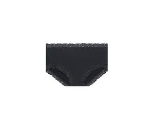 Slip JOCKEY "Slip Parisienne Full Brief 1er Pack", Damen, Gr. XL, schwarz, Obermaterial: 91% Polyamid PA. 9% Elasthan EL., Unterhosen Slip (19966060-XL) schwarz