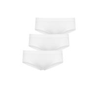 Slip JOCKEY "Slip Seamfree Hipster-Slips 3P 3er Pack", Damen, Gr. M, weiß, Obermaterial: 93% Polyamid PA. 7% Elasthan EL., Unterhosen Slip (44364326-M) weiß