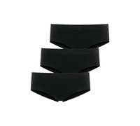 Slip JOCKEY "Slip Seamfree Hipster-Slips 3P 3er Pack", Damen, Gr. XL, schwarz, Obermaterial: 93% Polyamid PA. 7% Elasthan EL., Unterhosen Slip (71154947-XL) schwarz