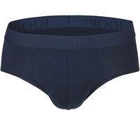 Slip mit elastischem Label-Bund im 3er-Pack L men Marine