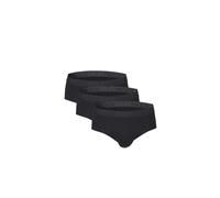 Slip JOOP "Everyday", Herren, Gr. L, schwarz, Obermaterial: 95% Baumwolle, 5% Elasthan, unifarben, körpernah, Unterhosen Slip, mit elastischem Logobund (30090618-L) schwarz