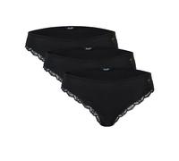 Slip JOOP "Slip Multipack 3er Pack", Damen, Gr. XS, schwarz, Obermaterial: 95% Baumwolle CO. 5% Elasthan EL., Unterhosen Slip (40322641-XS) schwarz