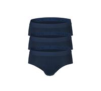 Slip JOOP "Everyday", Herren, Gr. XXXL, blau (navy), Obermaterial: 95% Baumwolle, 5% Elasthan, unifarben, körpernah, Unterhosen, mit elastischem Logobund (83425159-XXXL) navy