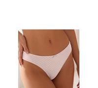 Slip LASCANA "Carlotta", Damen, Gr. 48/50, sand, Microtouch, Obermaterial: 84% Polyamid, 16% Elasthan, Unterhosen Slip, aus weichem Microtouch mit filigranem Glanzfaden (60194703-48) sand