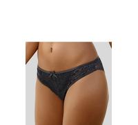 Slip LASCANA Gr. 36/38, schwarz Damen Unterhosen Klassische Slips (90519615-36)