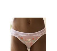 LASCANA Slip Damen weiß-neon Gr.48/50
