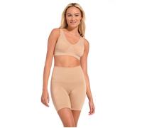 Slip MAGIC BODYFASHION, Damen, Gr. L, beige (cappuccino), Obermaterial: 90% Polyamid, 10% Elasthan, figurbetont, Unterhosen Slip, mittlere Formung, schimmert, nahtlos, eng, bequem, weich (31554420-L) 