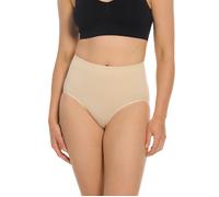 Slip MAGIC BODYFASHION, Damen, Gr. XL, beige (latte), Single Jersey, Obermaterial: 92% Polyamid, 8% Elasthan, körpernah, Unterhosen Slip, weicher, leichter und bequemer Formslip (56576666-XL) latte