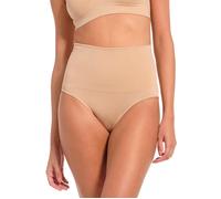 Slip MAGIC BODYFASHION, Damen, Gr. XXL, cappuccino, Obermaterial: 90% Polyamid, 10% Elasthan, figurbetont, Unterhosen Slip, eng, hoch geschnitten, formend, nahtlos, bequem, basic, schimmernd (84227341