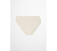 Slip MARC O'POLO "Second Skin", Damen, Gr. XL, weiß (weiß cotton), Obermaterial: 74% Polyamid, 26% Elasthan, unifarben, körpernah, Unterhosen Slip, mit extra flachen Nähten (75677746-XL)