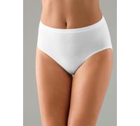 Slip MEY, Damen, Gr. 50, 2 Stk., weiß, 97% Baumwolle, 3% Elasthan, Unterhosen Slip (874362-50) weiß
