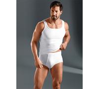 Slip MEY, Herren, Gr. 7, 1 Stk., weiß, 100% Baumwolle, Unterhosen Slip (413397-7) weiß