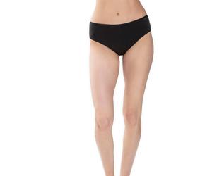 Slip MEY "Joan", Damen, Gr. 42, schwarz, Single Jersey, Obermaterial: 77% Polyamid, 23% Elasthan, körpernah, Unterhosen Slip, flacher Bund, kein Einschneiden (26675129-42) schwarz