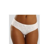 Slip NUANCE Gr. 40/42, grau (weiß, taupe) Damen Unterhosen (689750-40) weiß, taupe