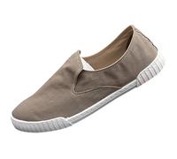 Slip On Fahrschuhe Herren,Low Top Walkingschuhe,Flache Halbschuhe,Ohne SchnüRsenkel Freizeitschuhe,Leichte Sneakers,Schlupfschuhe,LäSsige Loafers,Atmungsaktive Canvas Schuhe,Bequem Turnschuhe