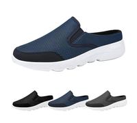 Slip on Herren Schuhe Slipper Latschen Schlappen Freizeitschuhe Offen Sommerschuhe Strandschuhe Leicht Walkingschuhe Rutschfest Weit Zehenschuhe Dicker sohle Wanderschuhe Sportschuhe Sneaker