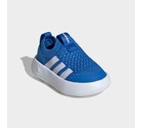Slip-On Sneaker ADIDAS SPORTSWEAR "BUBBLECOMFY KIDS", Mädchen, Gr. 25, blau (bright royal, ftwr weiß, core schwarz), Textil, Schuhe, für Kinder (48348232-25) bright royal, ftwr weiß, core schwarz
