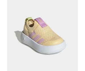 Slip-On Sneaker ADIDAS SPORTSWEAR "BUBBLECOMFY KIDS", Mädchen, Gr. 26, beige (orange tint, bliss lila, pulse lime), Textil, Schuhe, für Kinder (66017453-26) orange tint, bliss lila, pulse lime