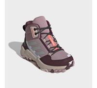 Slip-On Sneaker ADIDAS TERREX "AX4R MID", Kinder, Gr. 38, magic mauve, reflective silber, maroon, Synthetik, Textil, Schuhe, für Kinder (34914763-38) magic mauve, reflective silber, maroon