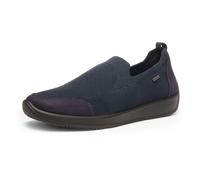 Slip-On Sneaker ARA "LISSABON", Damen, Gr. 6 (39), blau (nachtblau), Textil, Microfaser, unifarben, casual, Schuhe, Slipper, Sneaker in Komfortweite G (= weit) (97289733-6) nachtblau