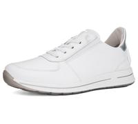Slip-On Sneaker ARA "OSAKA", Damen, Gr. 6 (39), silber (weiß, silberfarben), Glattleder, metallic, Schuhe Slip-On Sneaker, Keilsneaker, Slipper mit Easy2Go-Einschlupf, H-Weite, Topseller (18370816-6)