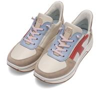 Slip-On Sneaker ARA "SAPPORO 3.0", Damen, Gr. 5 (38), creme kombiniert, Glattleder, Veloursleder, kontrastfarbene Details, Schuhe, Halbschuh, Slipper, Freizeitschuh in Komfortweite H (= sehr weit) (57