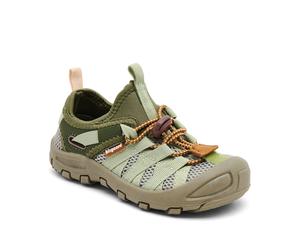 Slip-On Sneaker BISGAARD "zion", Mädchen, Gr. 32, sage, Synthetik, Textil, Basic, Schuhe, Freizeitschuh mit Schnellverschluss, Größenschablone zum Download (43881419-32) sage