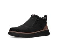Slip-On Sneaker BUGATTI, Herren, Gr. 47, schwarz, Lederimitat, Schuhe, Stiefelette, Boots, High-Top-Sneaker mit Reißverschluss (13037207-47) schwarz