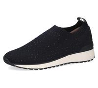 CAPRICE Damen Slip On Sneaker ohne Schnüren zum Schlupfen, Blau (Ocean Knit), 41 EU