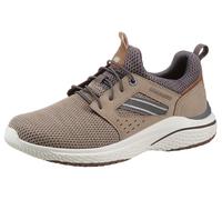 Slip-On Sneaker DOCKERS BY GERLI, Herren, Gr. 42, beige, Synthetik, Textil, Schuhe Slip-On Sneaker, Slipper, Sneaker, mit leichter Laufsohle in Komfortweite G (weit) (76051167-42)