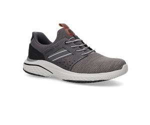 Slip-On Sneaker DOCKERS BY GERLI, Herren, Gr. 45, grau, Lederimitat, Textil, Schuhe, Schlupfschuh, Freizeitschuh, Sneaker mit Elastikschnürung (76711164-45) grau